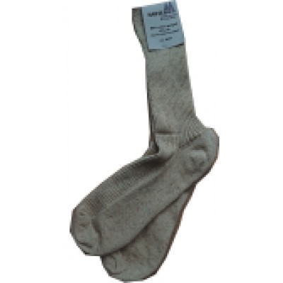 Socquettes soir d'été coton bio / lin bio , couleur lin 